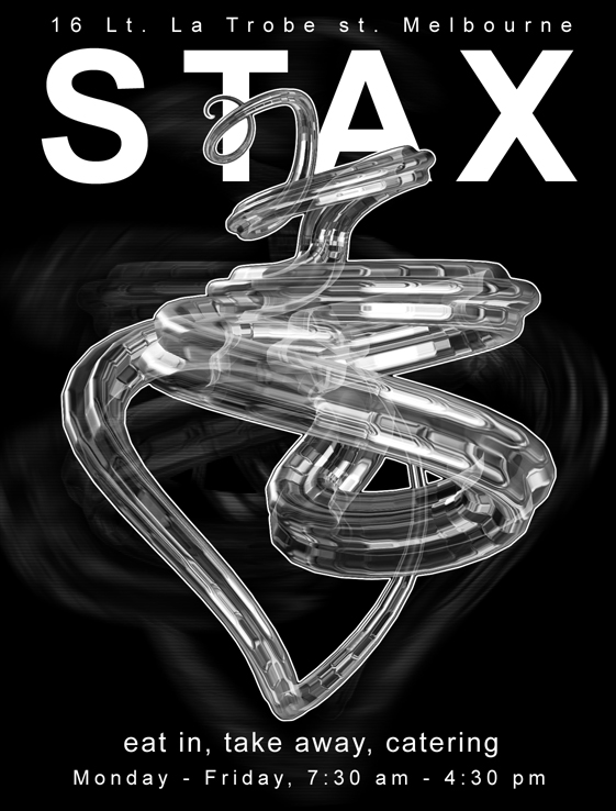 Poster Designed for a city cafe